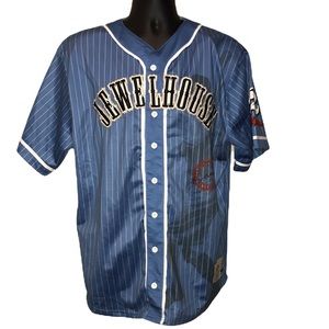 JEWEL HOUSE Vintage Style Baseball Jersey~’42’~NWT Pinstripe~M**READ**